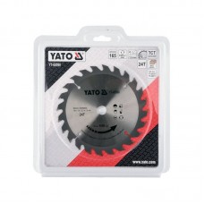 YATO Disc circular pentru lemn 165x24Tx16 mm compa..